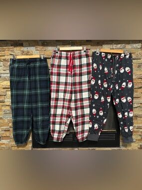 Old Navy SET OF 3 -PJ Pants- size M